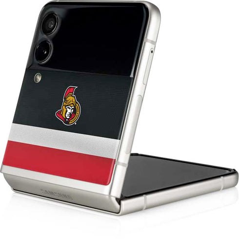 NHL Ottawa Senators Jersey Galaxy Z Flip4 5G Skin